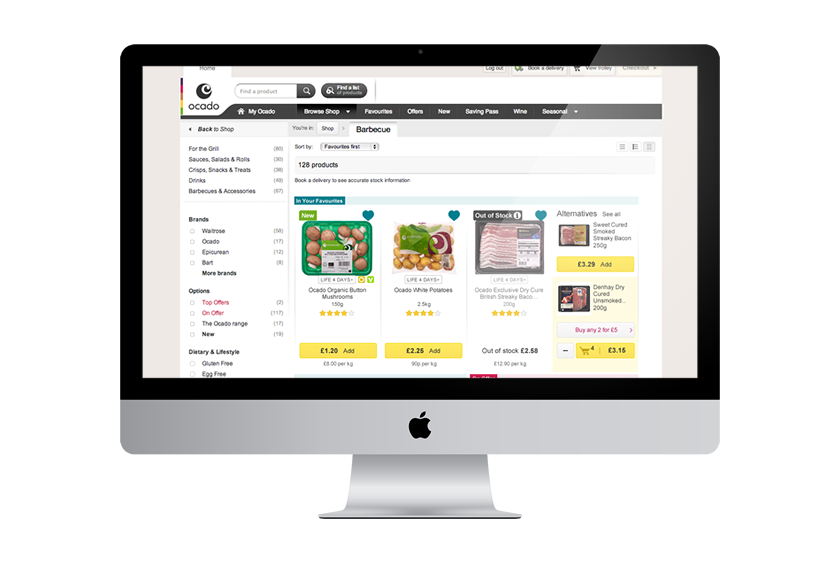 Ocado Front of Packs