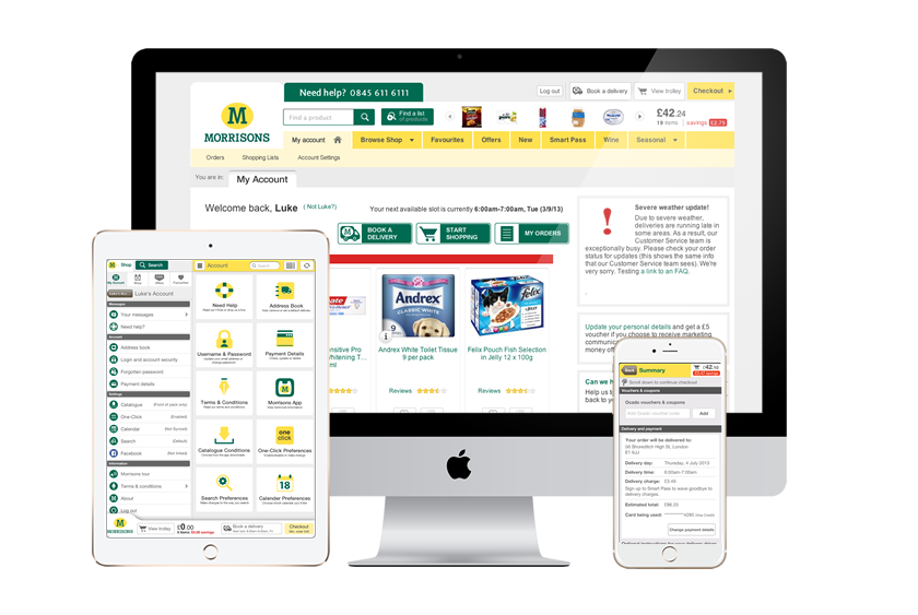 Bringing Morrisons online