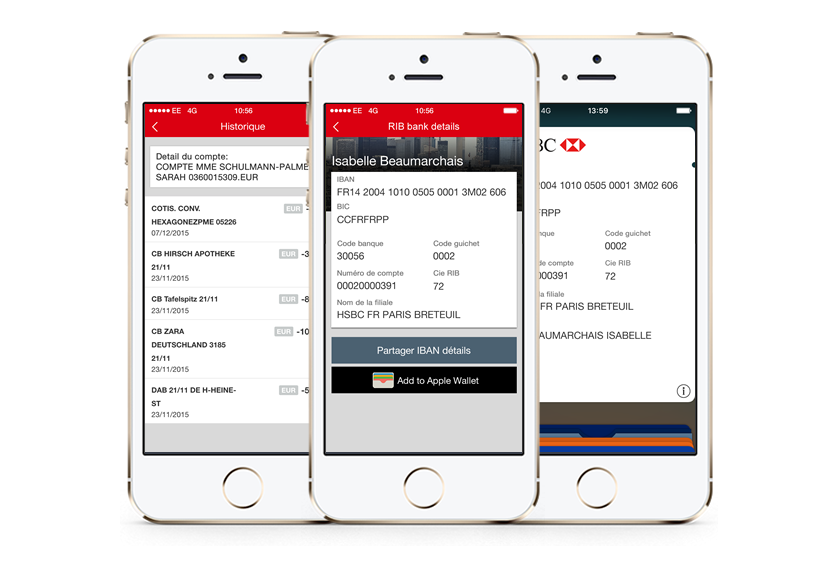 Banking App - Share IBAN